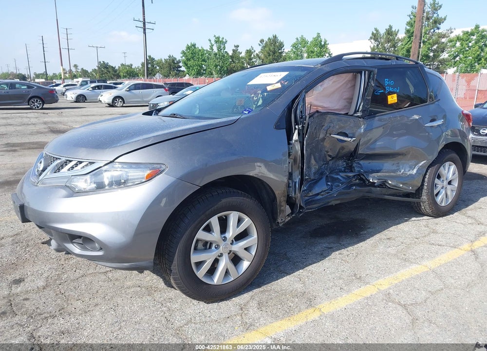 2014 NISSAN MURANO VIN: JN8AZ1MU1EW400235
