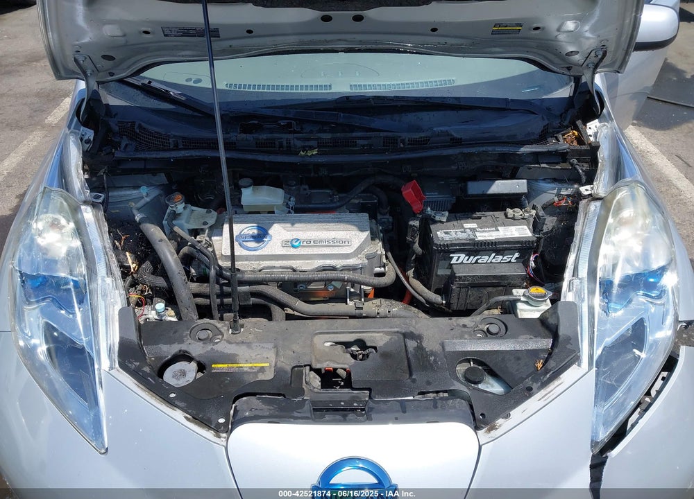 2012 NISSAN LEAF SL VIN: JN1AZ0CP0CT021309