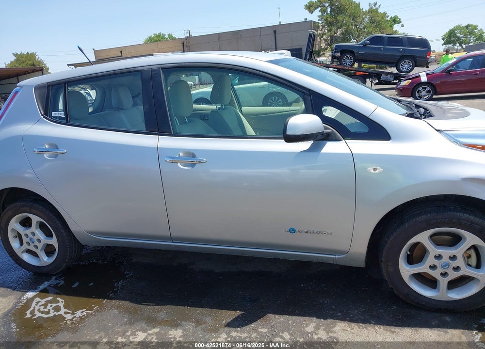 2012 NISSAN LEAF SL VIN: JN1AZ0CP0CT021309