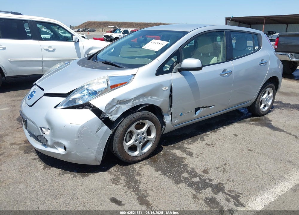 2012 NISSAN LEAF SL VIN: JN1AZ0CP0CT021309