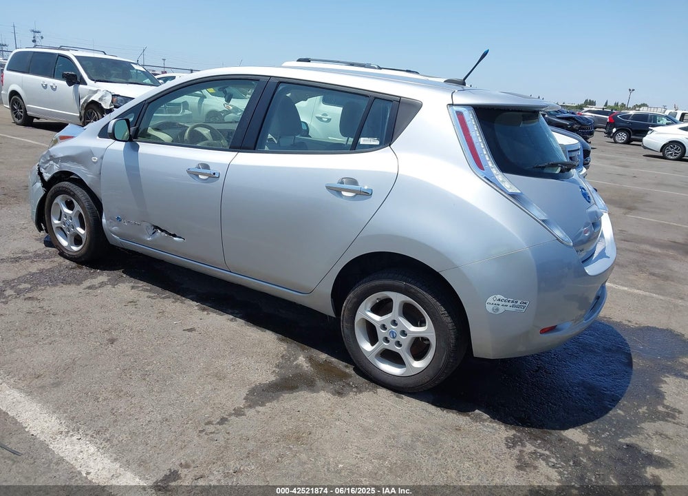 2012 NISSAN LEAF SL VIN: JN1AZ0CP0CT021309