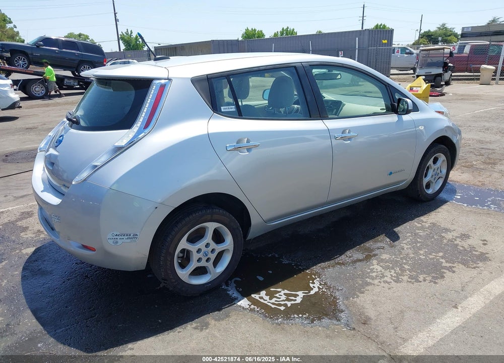 2012 NISSAN LEAF SL VIN: JN1AZ0CP0CT021309
