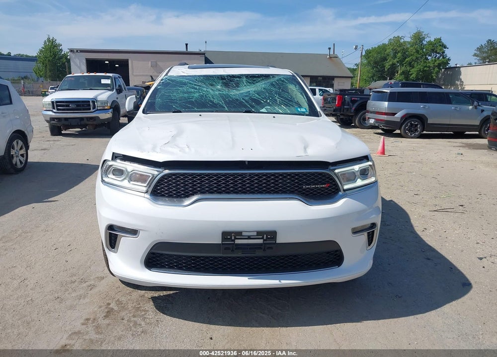 2021 DODGE DURANGO VIN: 1C4RDJAG5MC853608