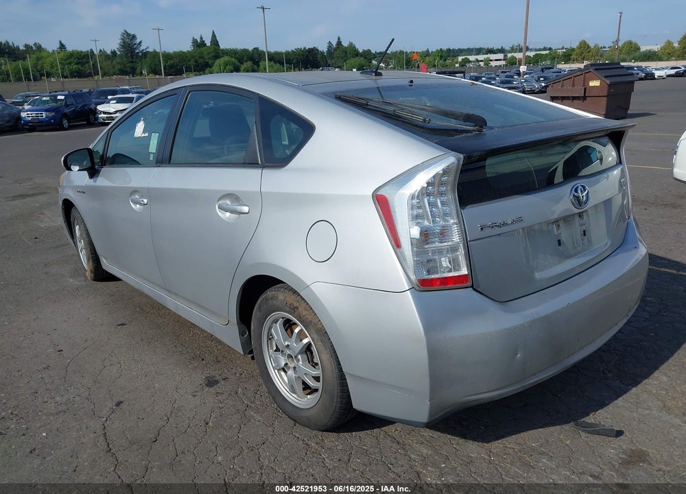 2011 TOYOTA PRIUS VIN: JTDKN3DU7B0279698
