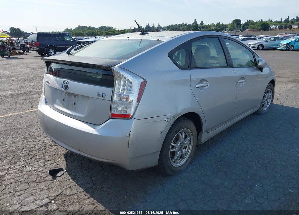 2011 TOYOTA PRIUS VIN: JTDKN3DU7B0279698