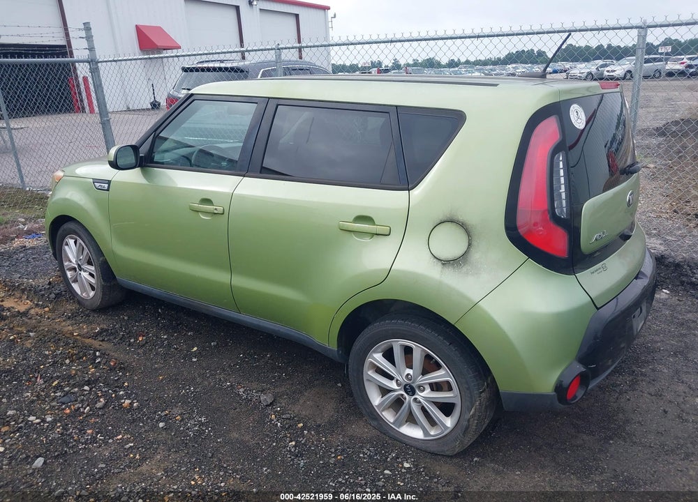 2016 KIA SOUL VIN: KNDJP3A53G7837581