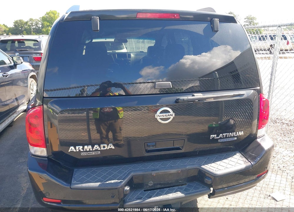 2014 NISSAN ARMADA PLATINUM VIN: 5N1BA0NF2EN603377