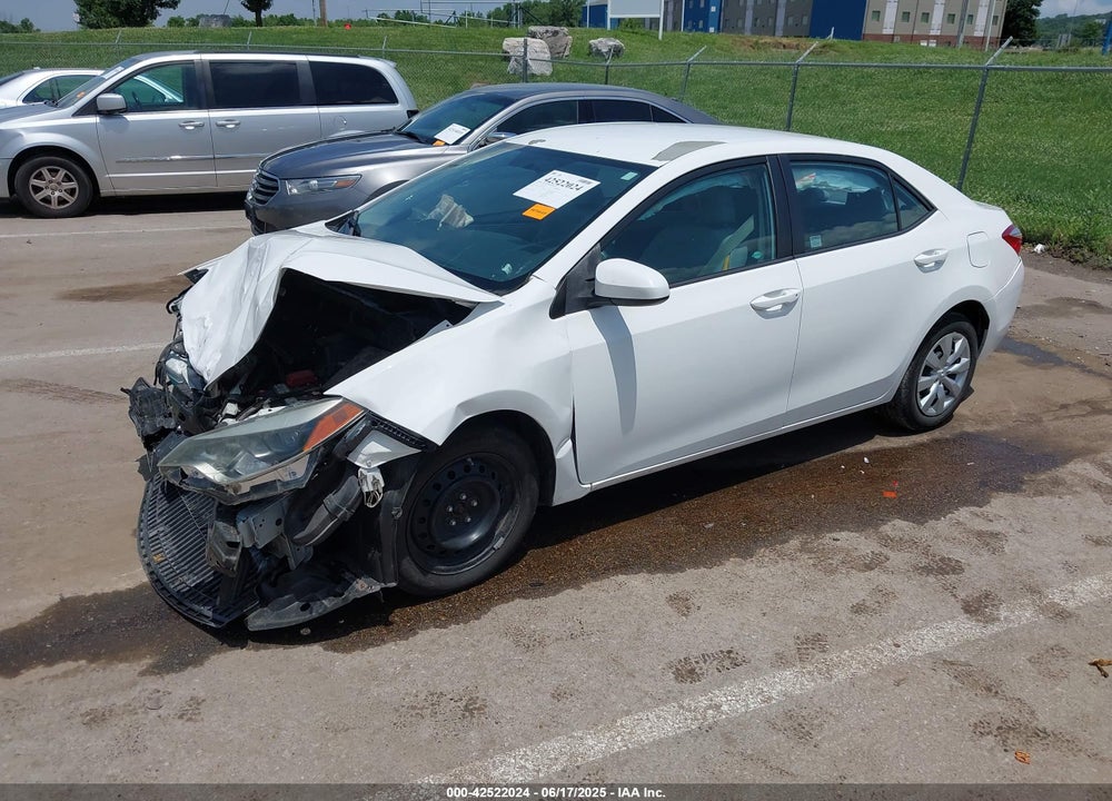 2014 TOYOTA COROLLA VIN: 5YFBURHE5EP143704