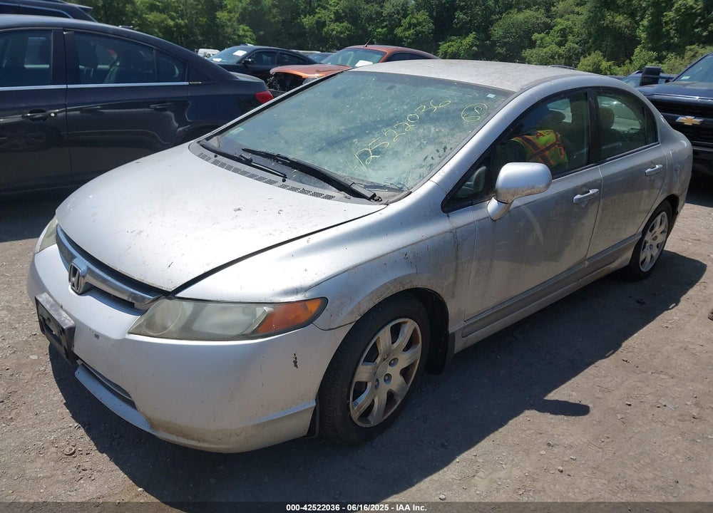 2007 HONDA CIVIC LX VIN: 1HGFA16547L111399