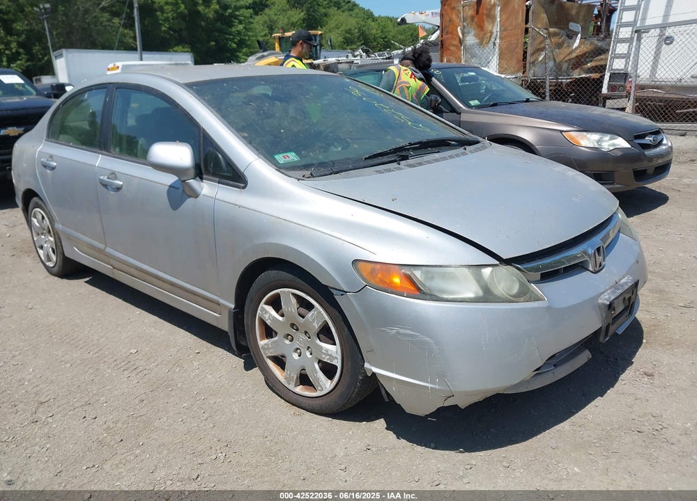2007 HONDA CIVIC LX VIN: 1HGFA16547L111399