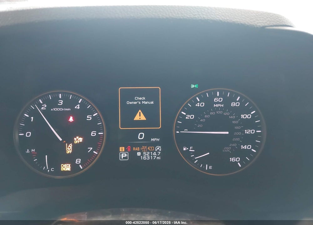 2024 SUBARU CROSSTREK VIN: 4S4GUHU61R3736386
