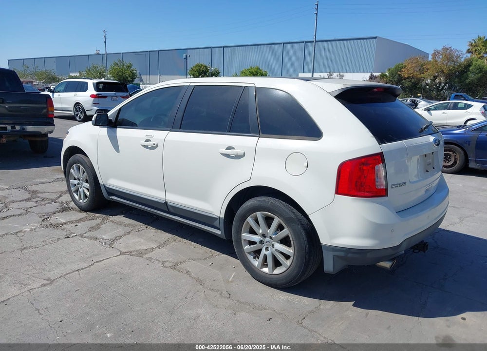 2013 FORD EDGE SEL VIN: 2FMDK3J9XDBB01783