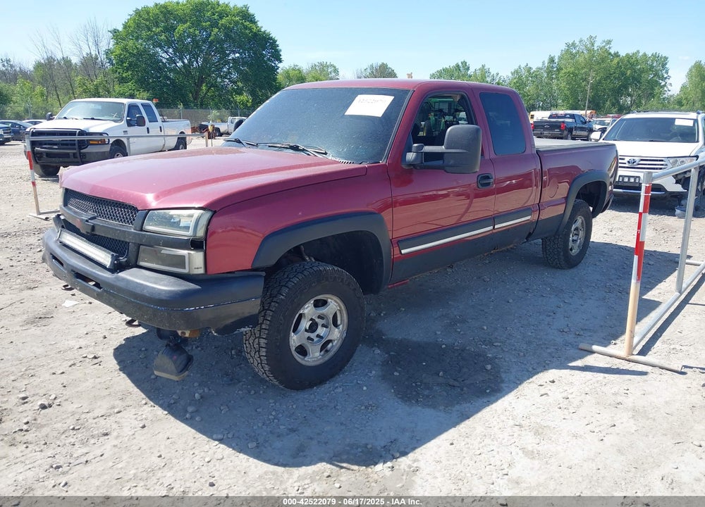 2004 CHEVROLET SILVERADO 1500 Z71 VIN: 1GCEK19T44E140273