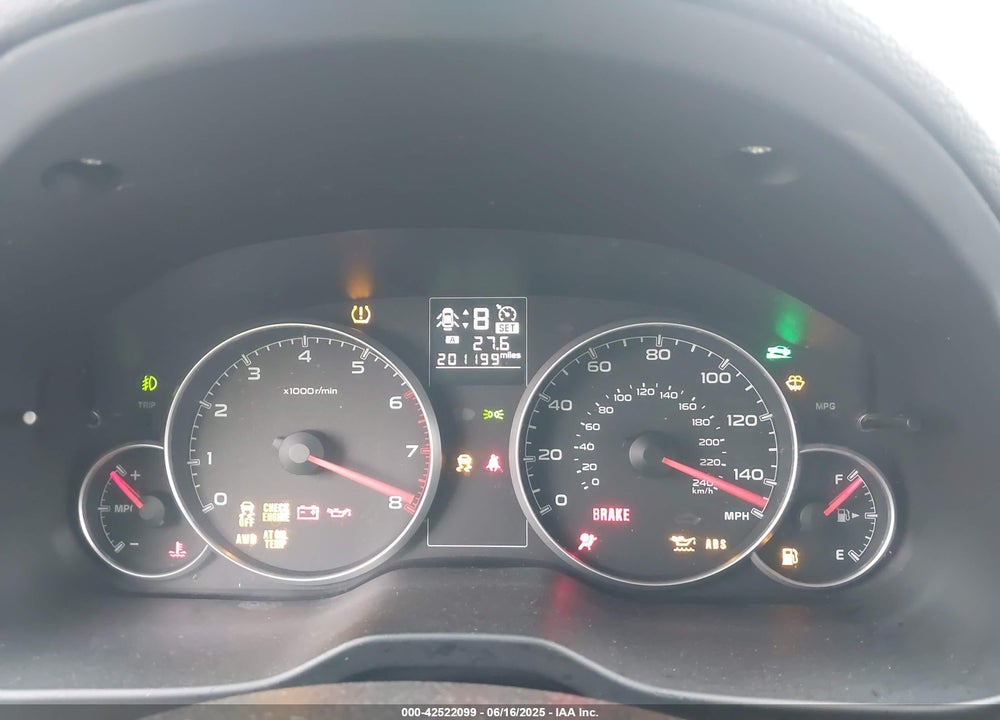 2013 SUBARU OUTBACK VIN: 4S4BRBCC6D3283004