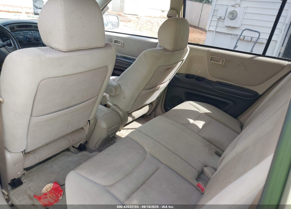 2003 TOYOTA HIGHLANDER V6 VIN: JTEGF21AX30109629