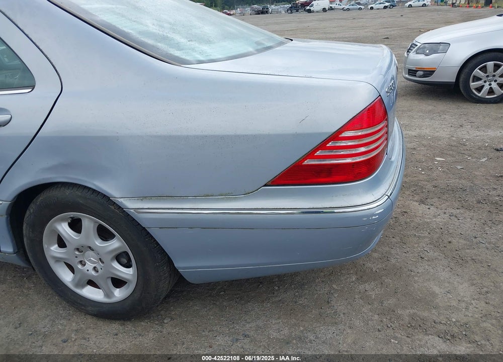 2000 MERCEDES-BENZ S 500 VIN: WDBNG75J2YA071359