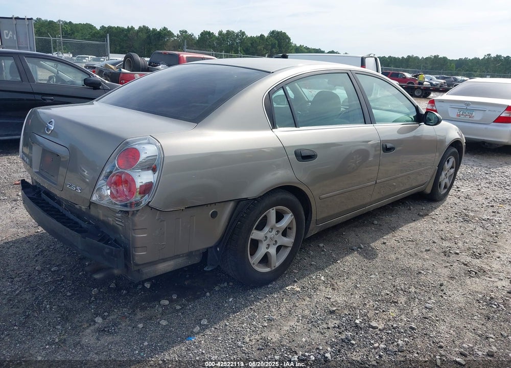 2005 NISSAN ALTIMA 2.5 S VIN: 1N4AL11D75C354838