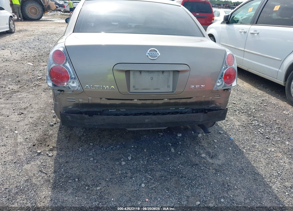 2005 NISSAN ALTIMA 2.5 S VIN: 1N4AL11D75C354838