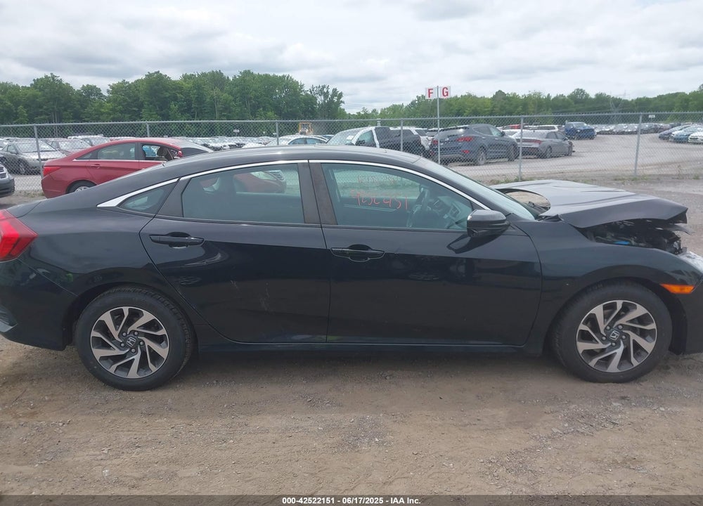 2018 HONDA CIVIC EX VIN: 2HGFC2F7XJH510792