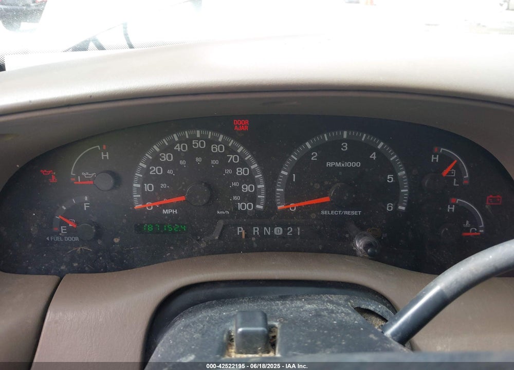 2000 FORD F-150 LARIAT/WORK SERIES/XL/XLT VIN: 1FTRX17L9YKA72954