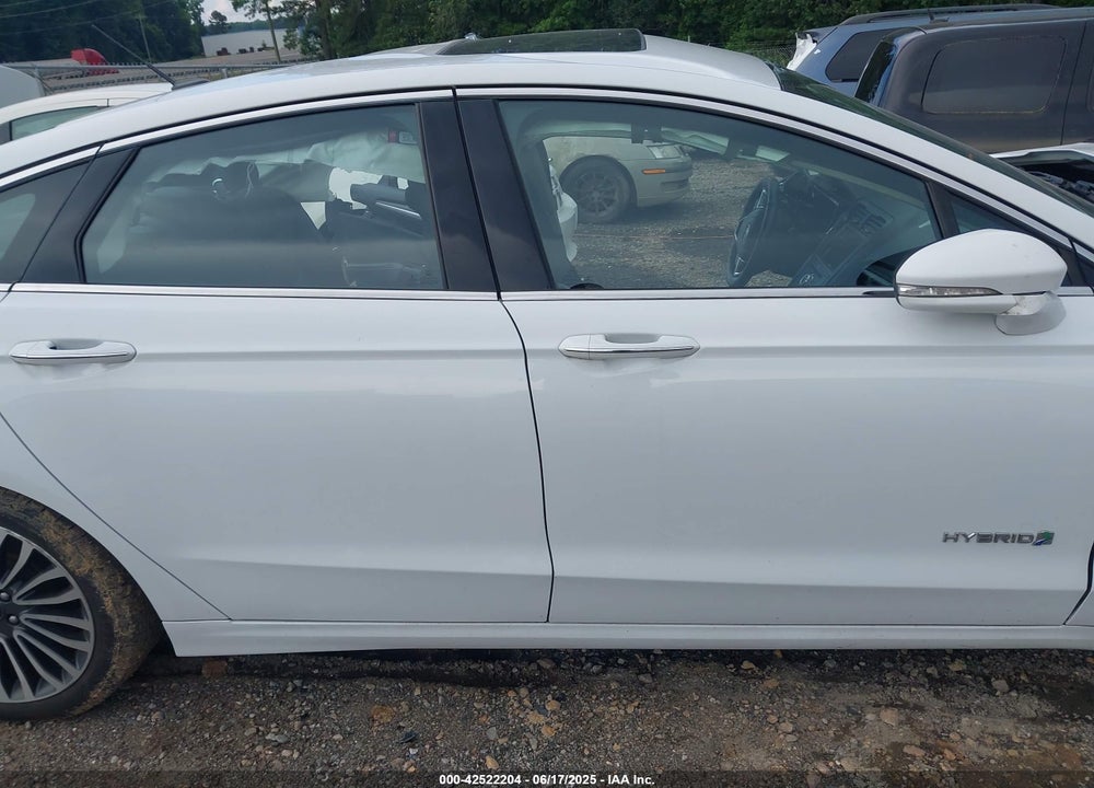 2018 FORD FUSION HYBRID VIN: 3FA6P0RU9JR206923