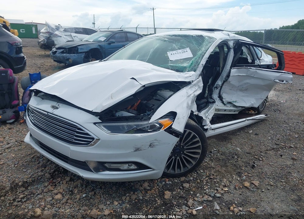 2018 FORD FUSION HYBRID VIN: 3FA6P0RU9JR206923