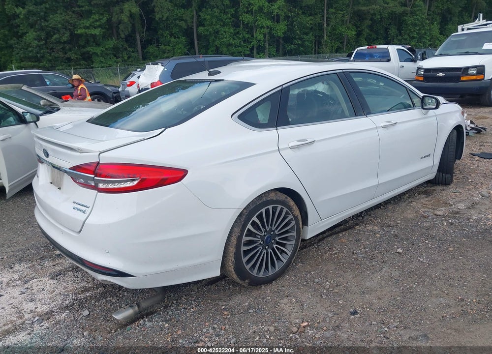 2018 FORD FUSION HYBRID VIN: 3FA6P0RU9JR206923