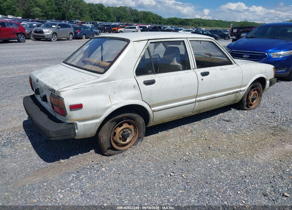 1981 TOYOTA TERCEL VIN: JT2AL21E0B2237640