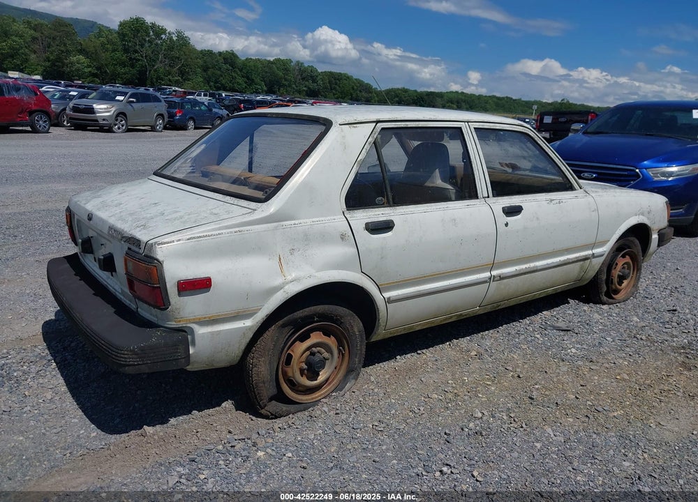 1981 TOYOTA TERCEL VIN: JT2AL21E0B2237640