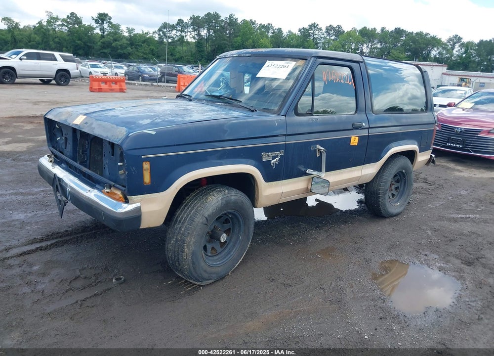 1986 FORD BRONCO II VIN: 1FMCU14T1GUB85931