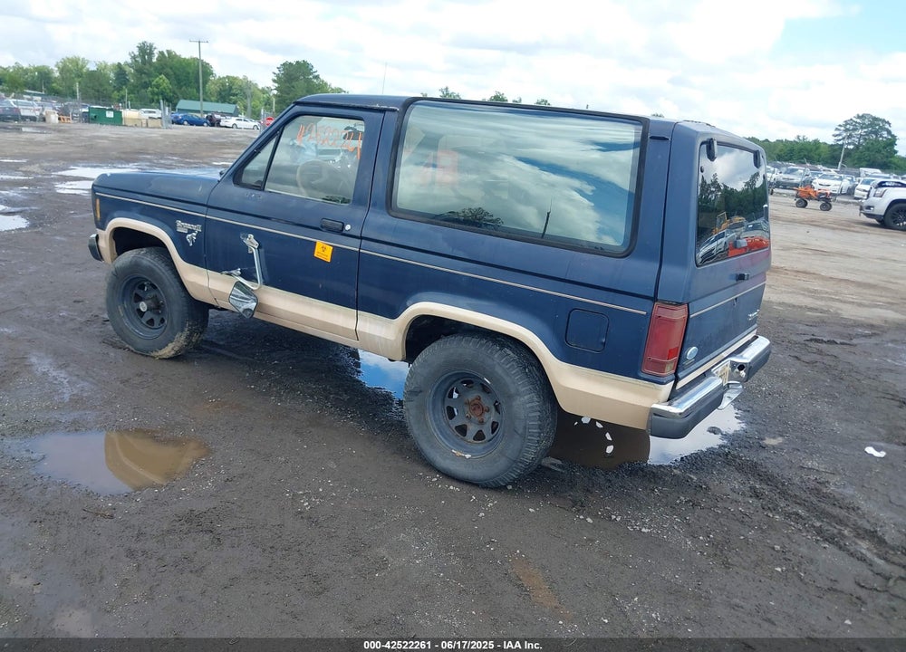 1986 FORD BRONCO II VIN: 1FMCU14T1GUB85931