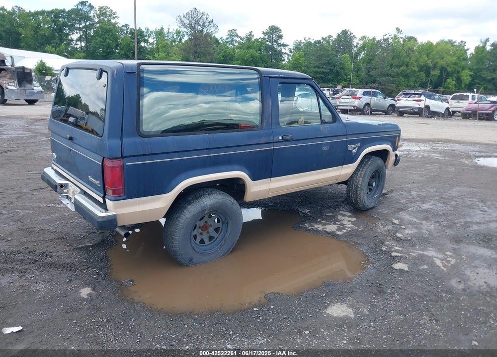 1986 FORD BRONCO II VIN: 1FMCU14T1GUB85931