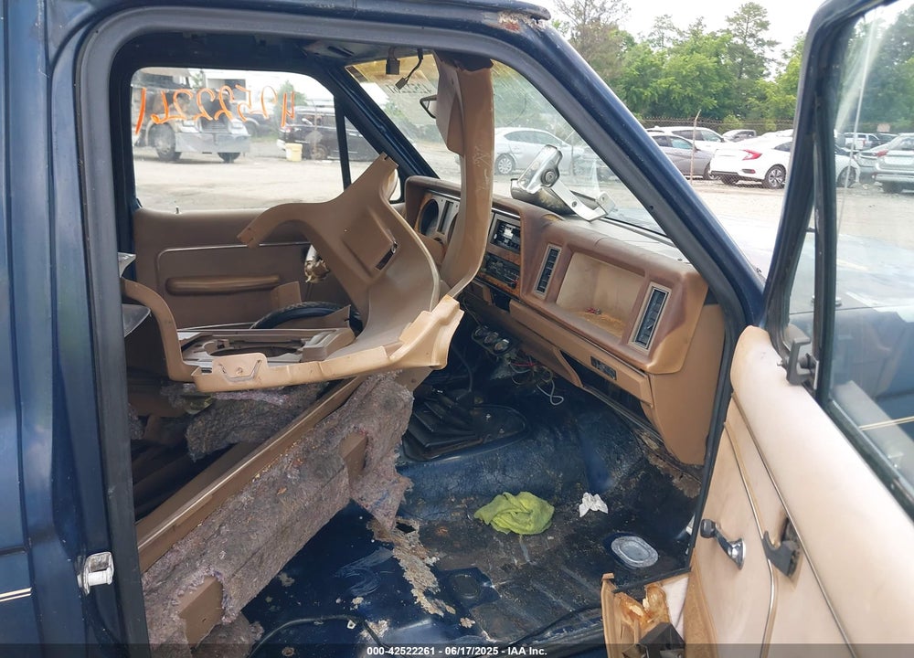 1986 FORD BRONCO II VIN: 1FMCU14T1GUB85931