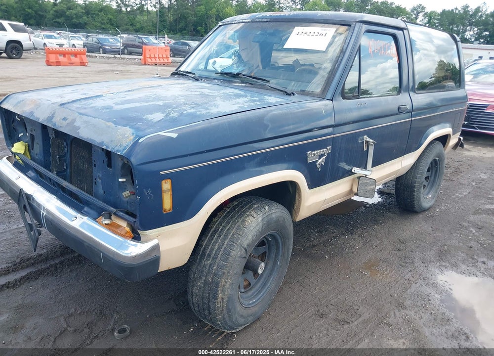 1986 FORD BRONCO II VIN: 1FMCU14T1GUB85931