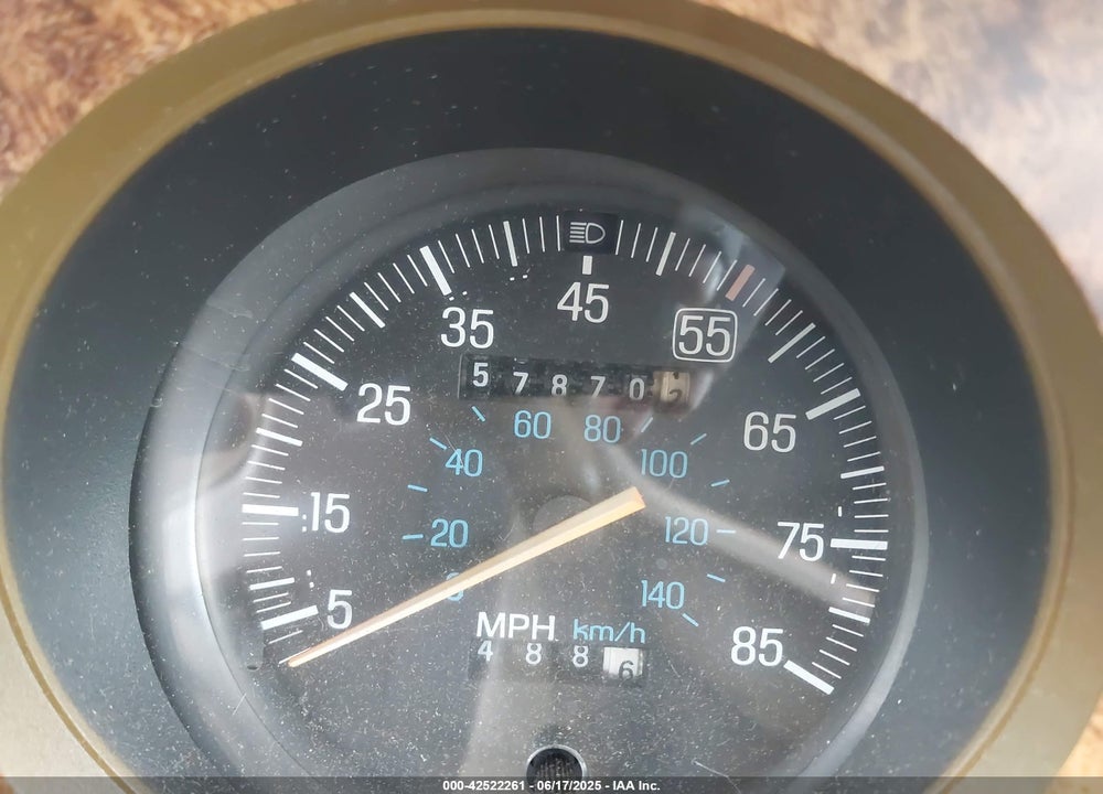1986 FORD BRONCO II VIN: 1FMCU14T1GUB85931