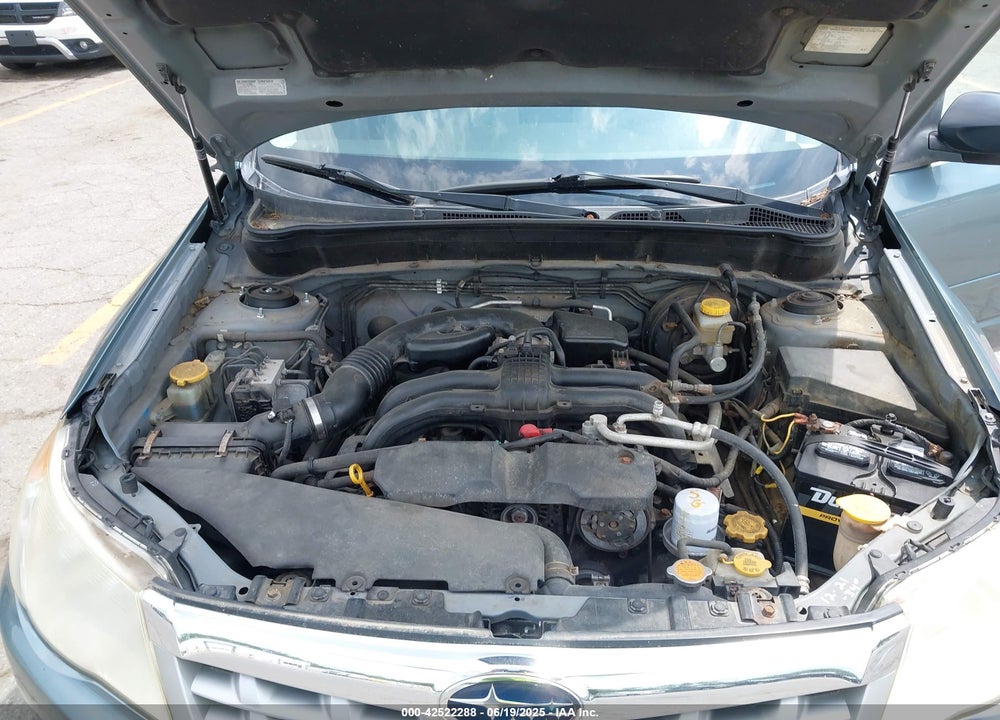 2011 SUBARU FORESTER 2.5X VIN: JF2SHABC1BH752827
