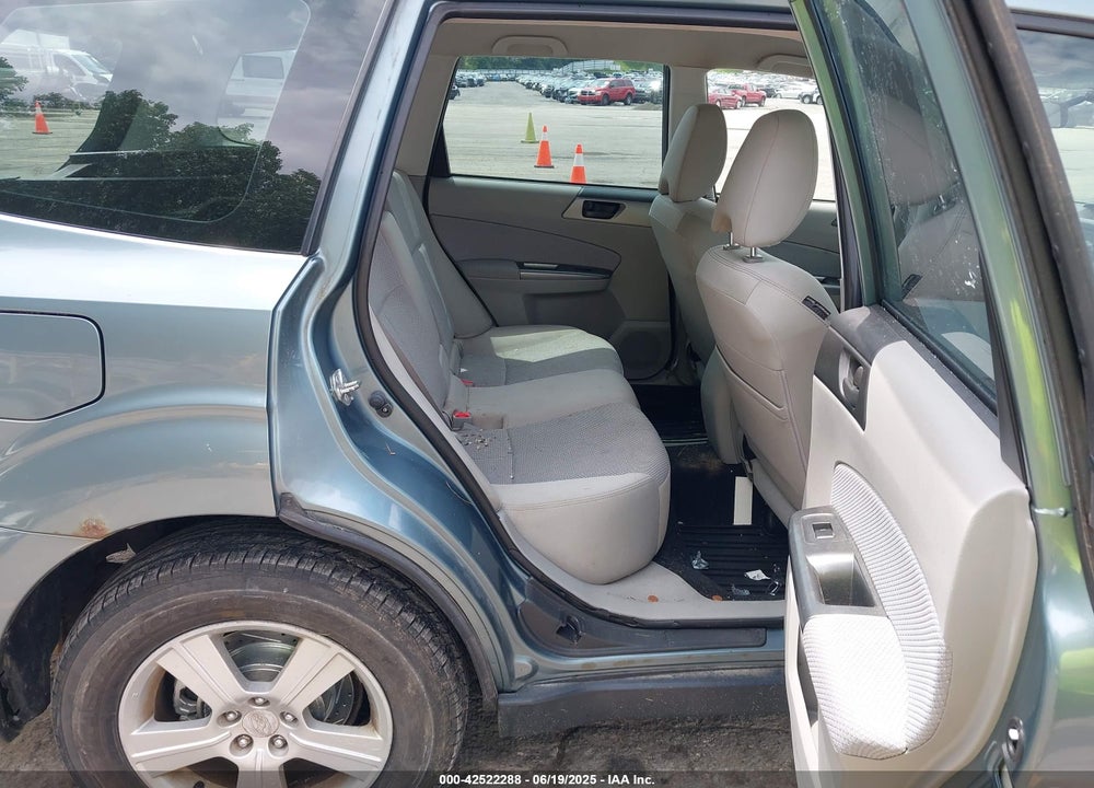 2011 SUBARU FORESTER 2.5X VIN: JF2SHABC1BH752827