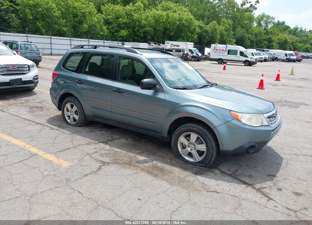 2011 SUBARU FORESTER 2.5X VIN: JF2SHABC1BH752827