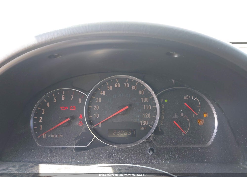 2003 SUZUKI GRAND VITARA VIN: JS3TD62V434101747