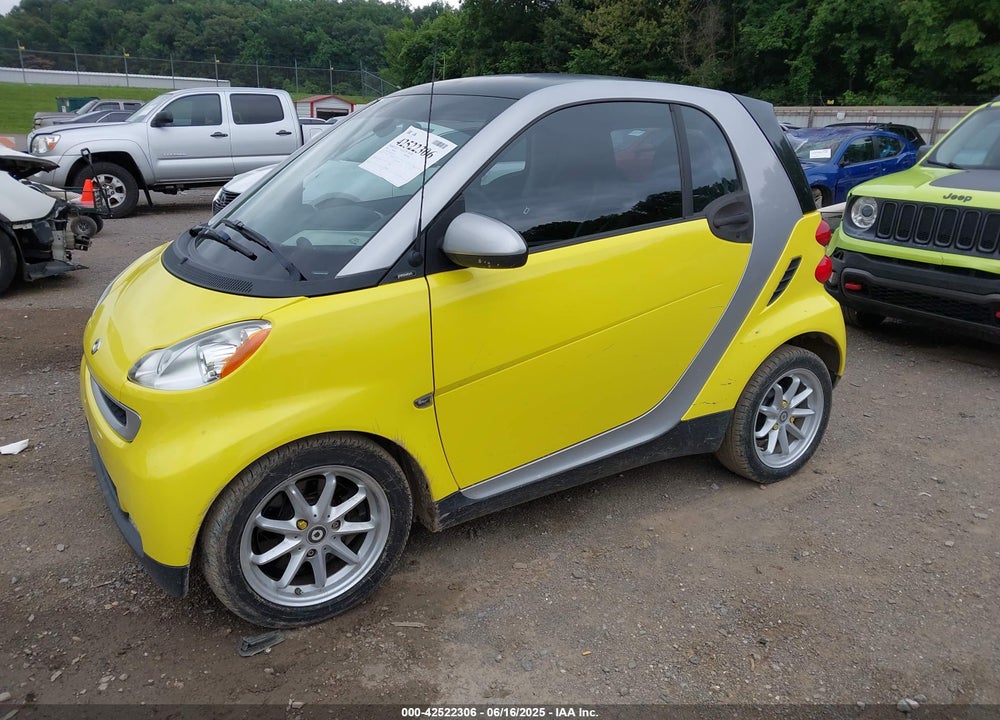 2008 SMART FORTWO PASSION/PURE VIN: WMEEJ31X28K133599