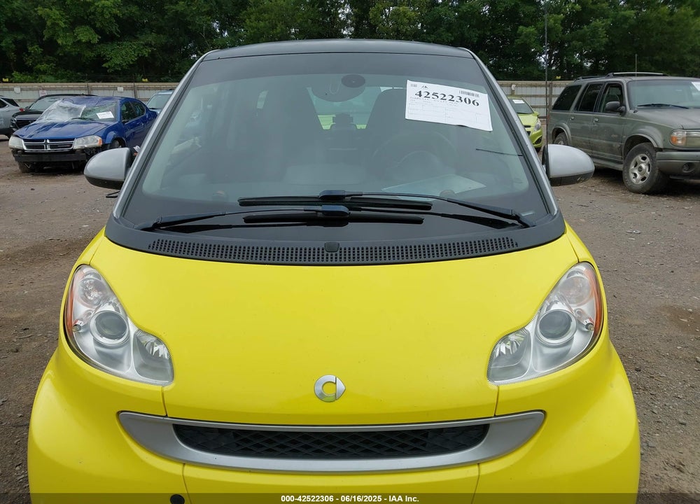 2008 SMART FORTWO PASSION/PURE VIN: WMEEJ31X28K133599