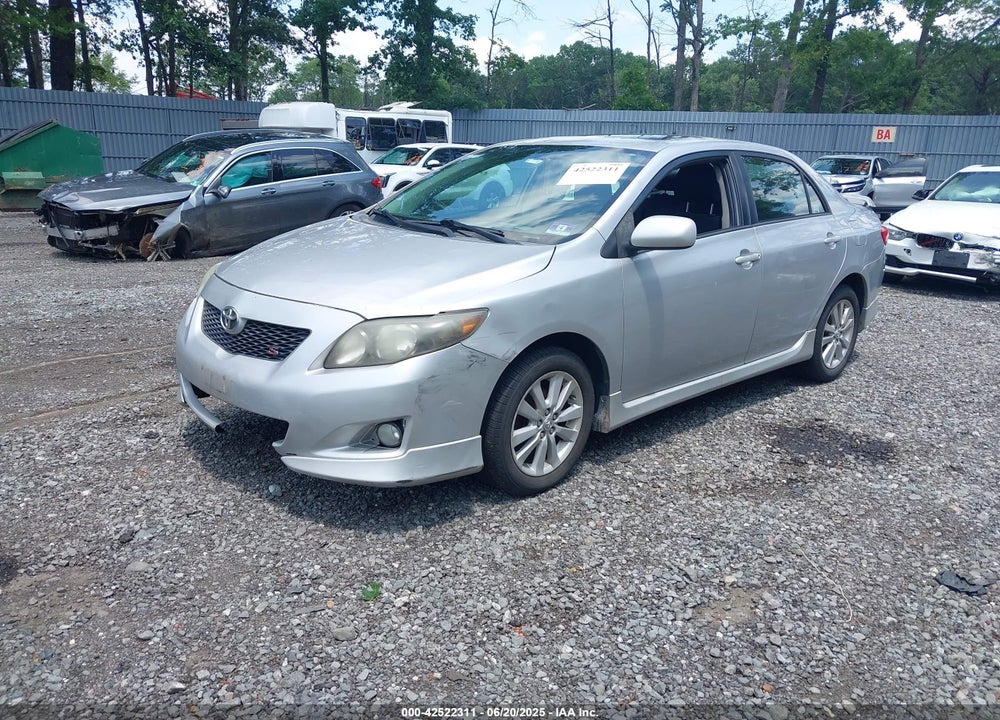 2009 TOYOTA COROLLA S VIN: 2T1BU40E69C168860