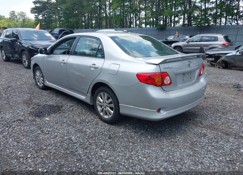 2009 TOYOTA COROLLA S VIN: 2T1BU40E69C168860