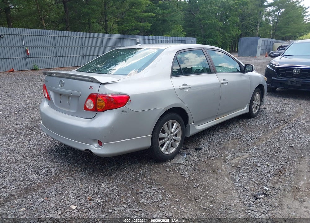 2009 TOYOTA COROLLA S VIN: 2T1BU40E69C168860