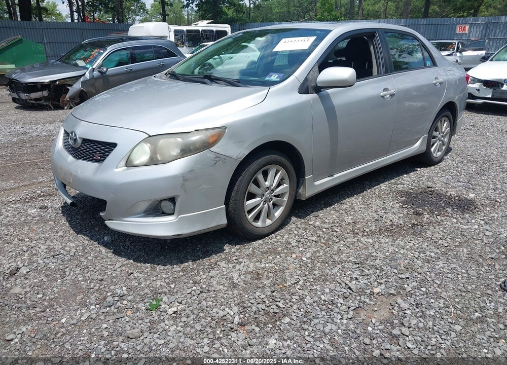 2009 TOYOTA COROLLA S VIN: 2T1BU40E69C168860