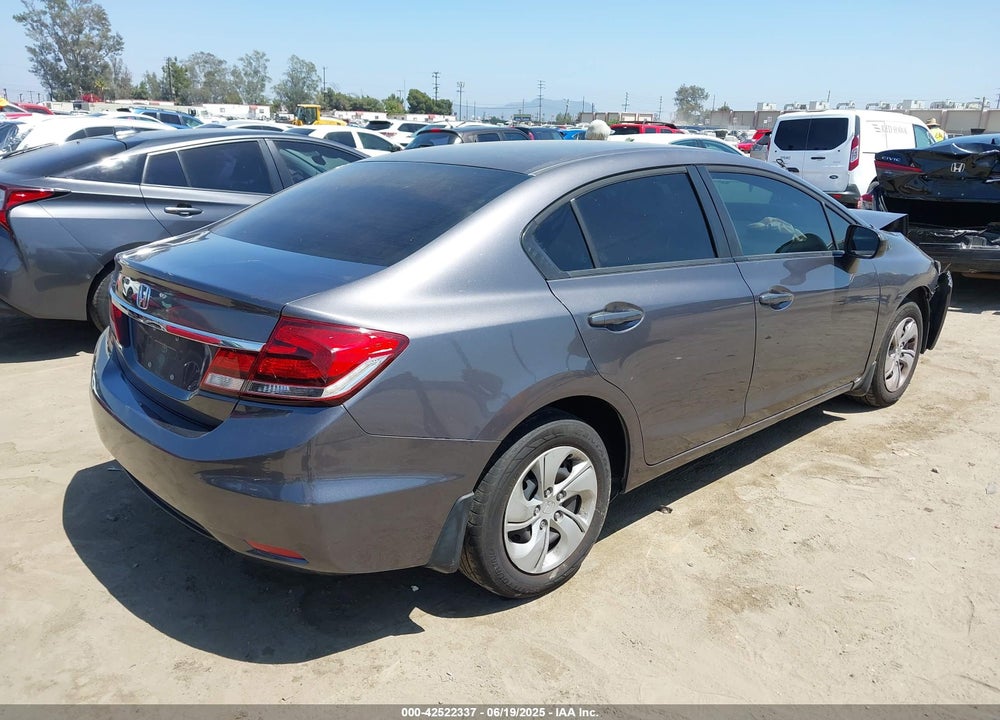 2014 HONDA CIVIC VIN: 19XFB2F54EE269720