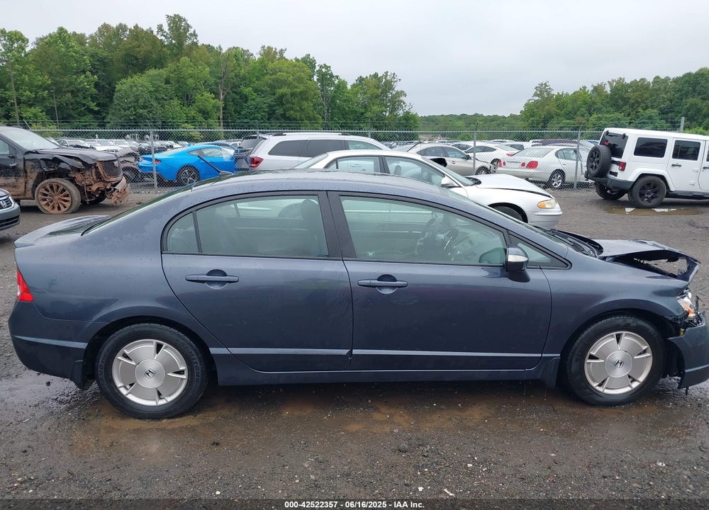 2007 HONDA CIVIC HYBRID VIN: JHMFA362X7S014518
