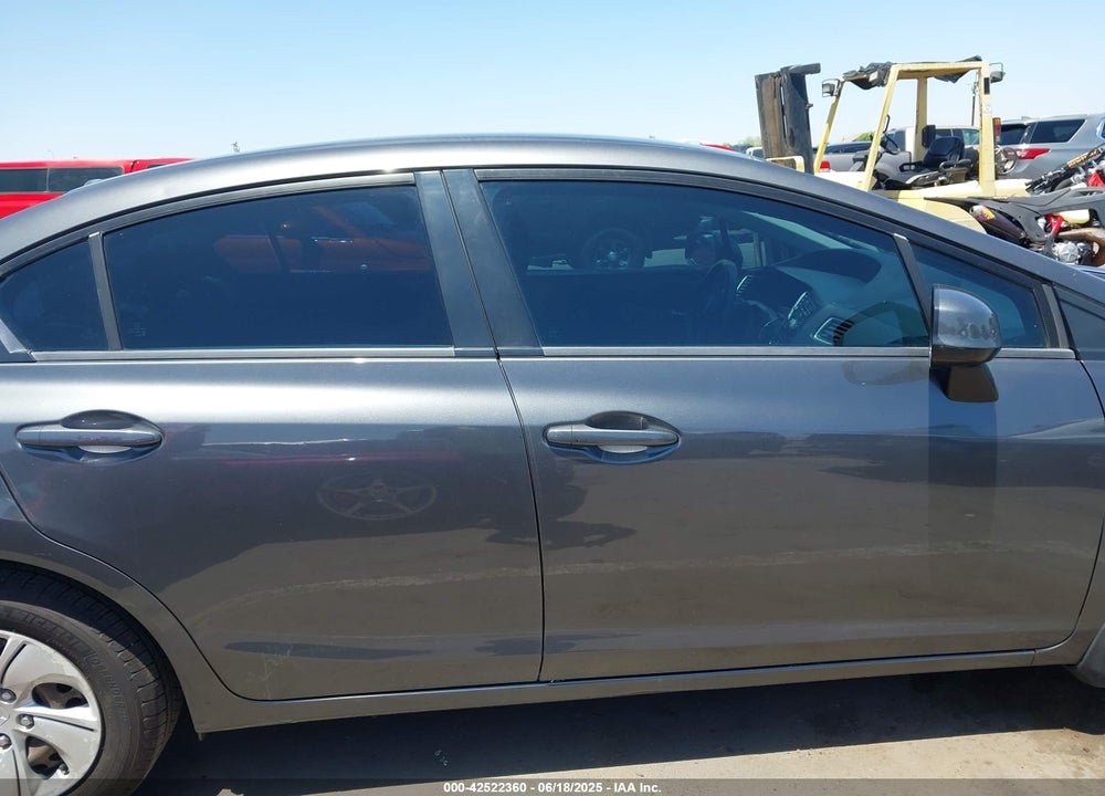 2013 HONDA CIVIC VIN: 2HGFB2F56DH581543