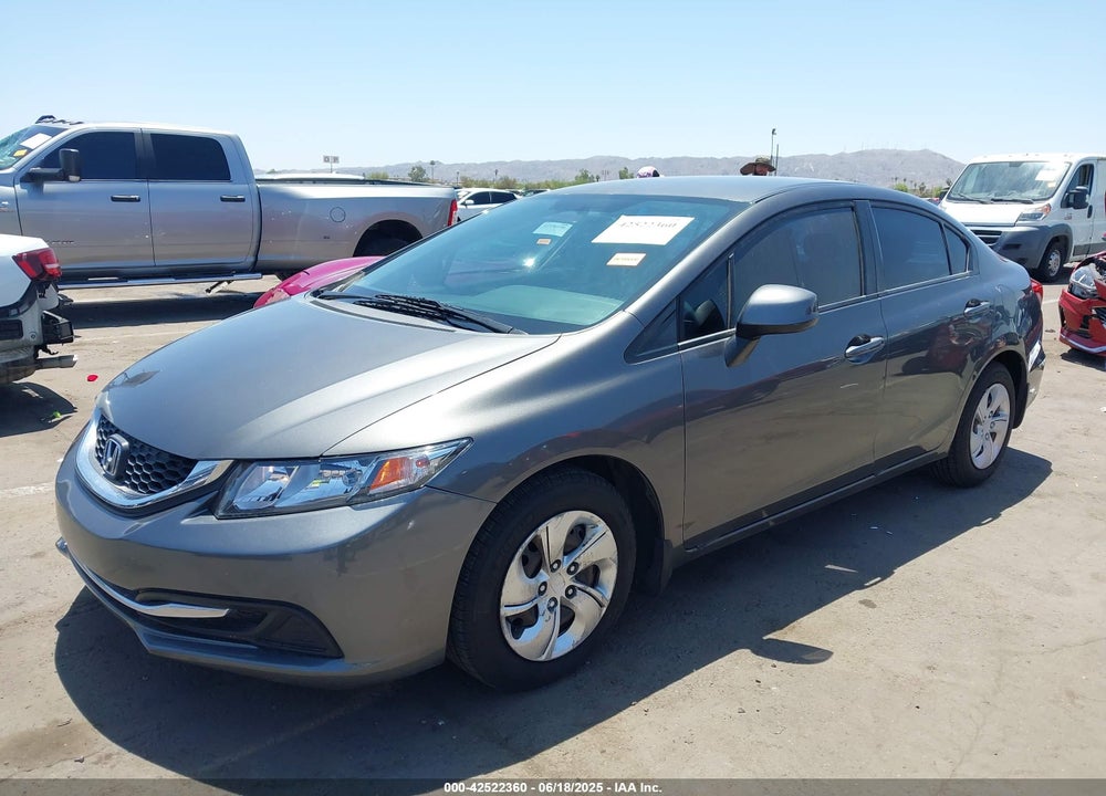 2013 HONDA CIVIC VIN: 2HGFB2F56DH581543