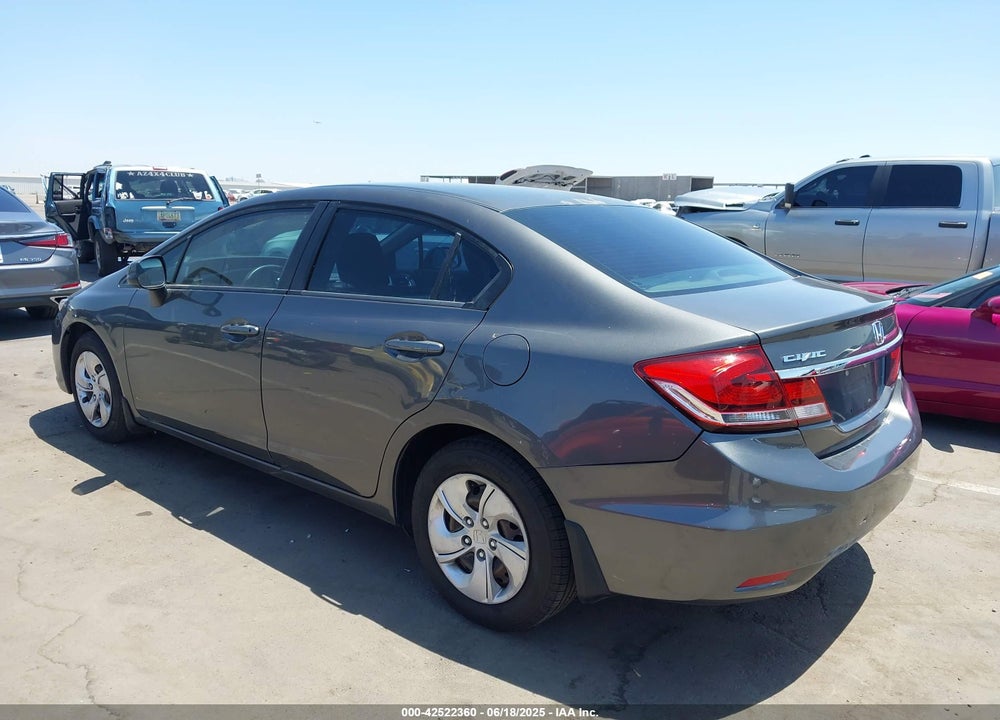 2013 HONDA CIVIC VIN: 2HGFB2F56DH581543